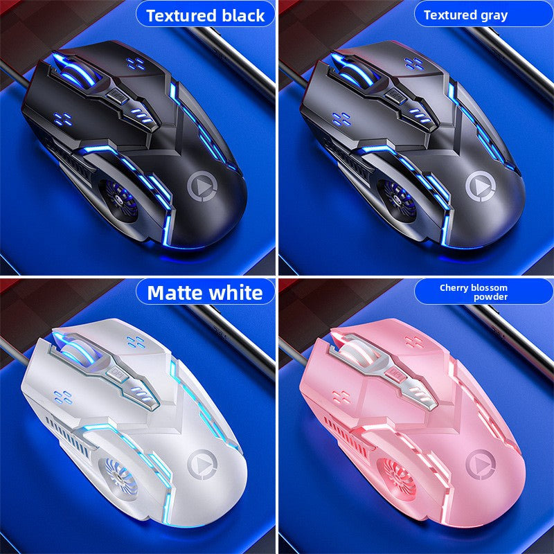 Wired LED Mouse