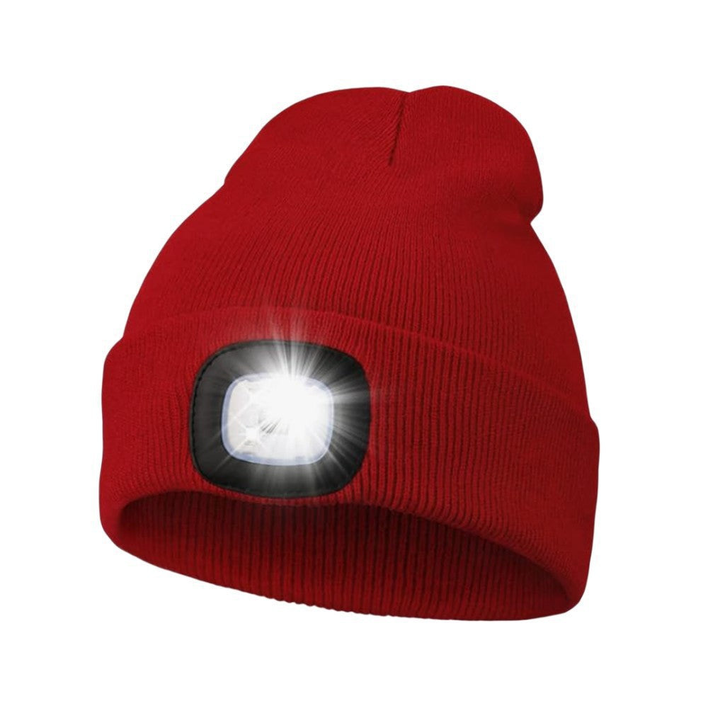 LED Insulated Lighting Knitted Hat