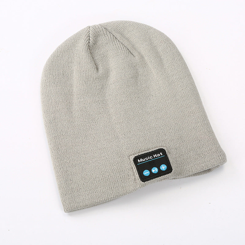 Bluetooth Music Knitted Cap with Stereo Sound