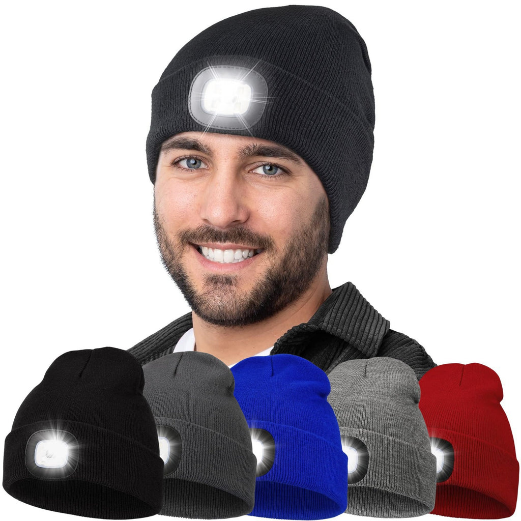 LED Insulated Lighting Knitted Hat